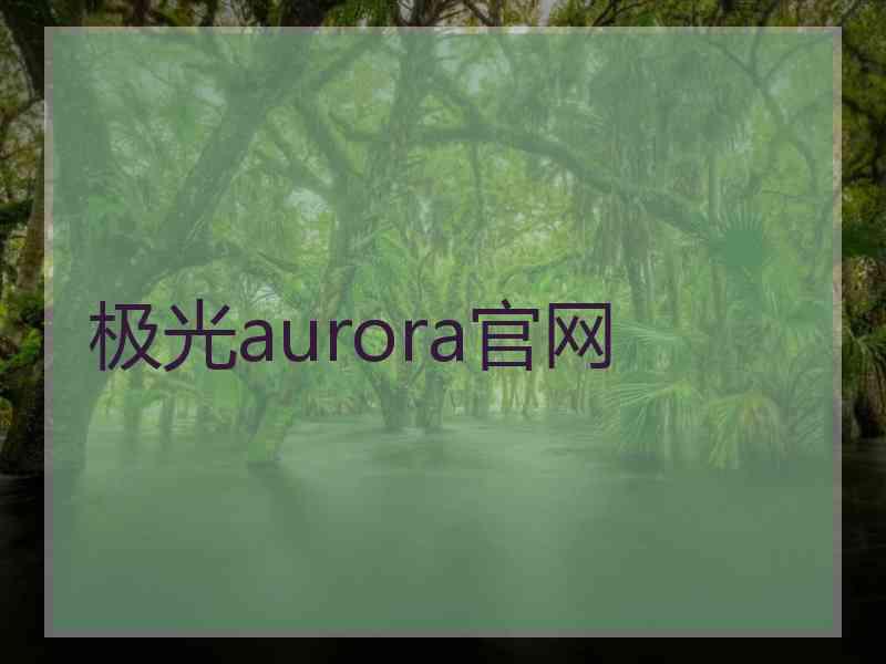 极光aurora官网 极光aurora官网