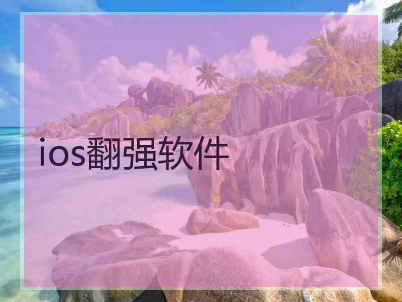ios翻强软件