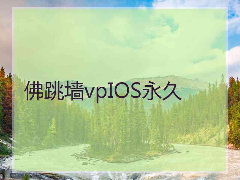 佛跳墙vpIOS永久