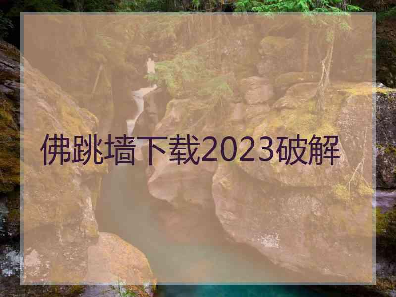 佛跳墙下载2023破解