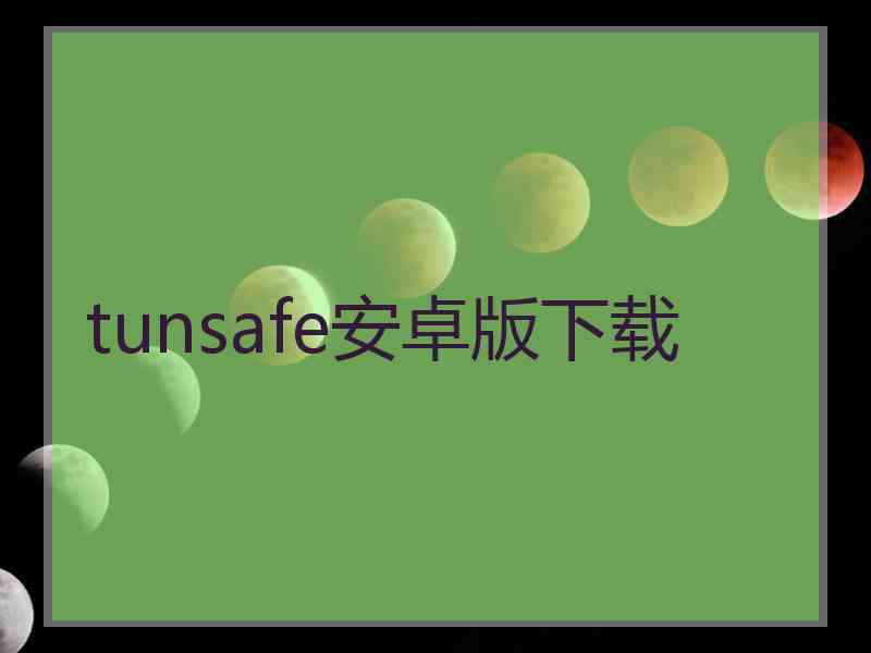 tunsafe安卓版下载