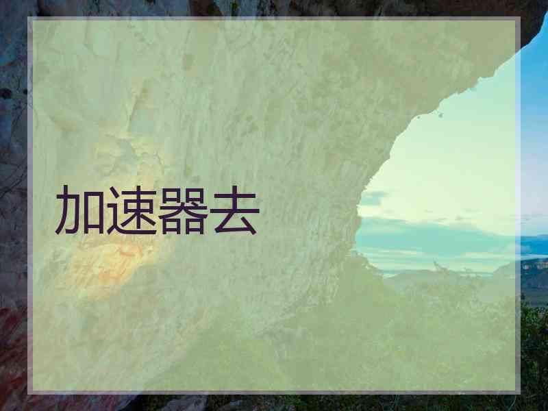 加速器去