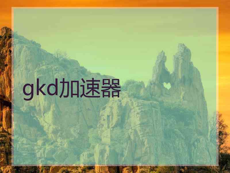 gkd加速器