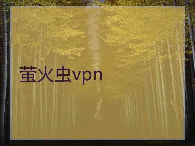 萤火虫vpn