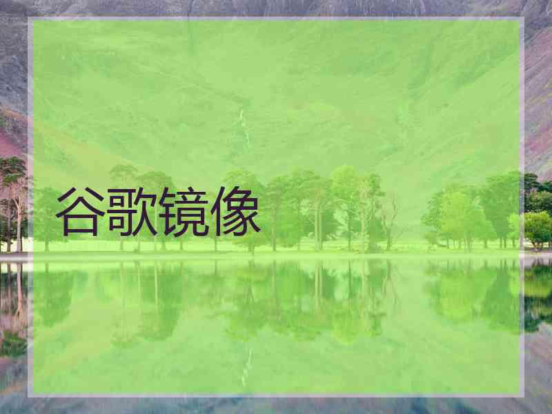 谷歌镜像