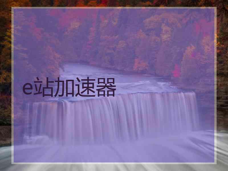 e站加速器