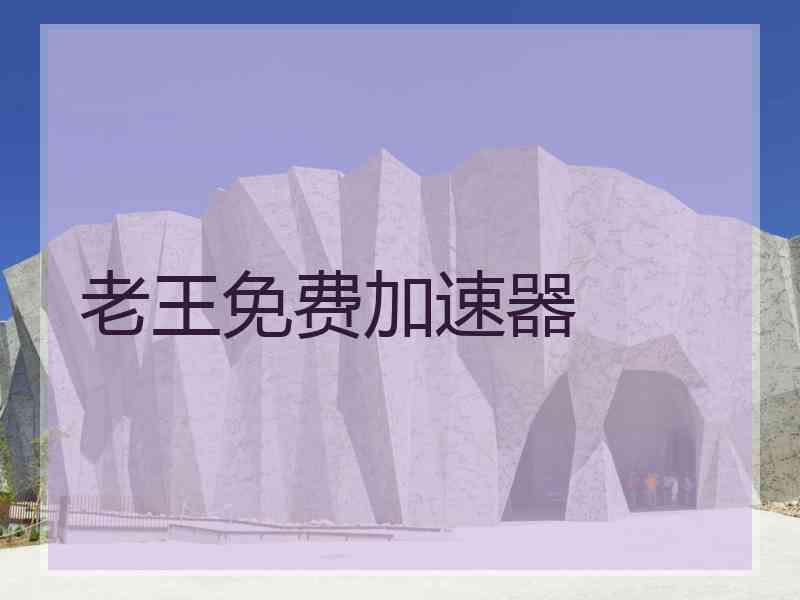 老王免费加速器