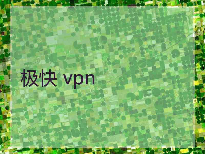 极快 vpn