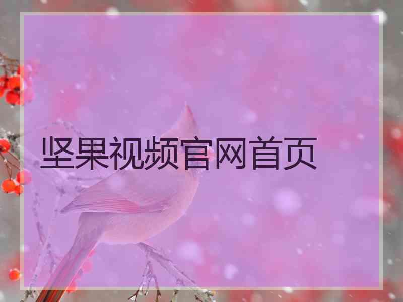 坚果视频官网首页