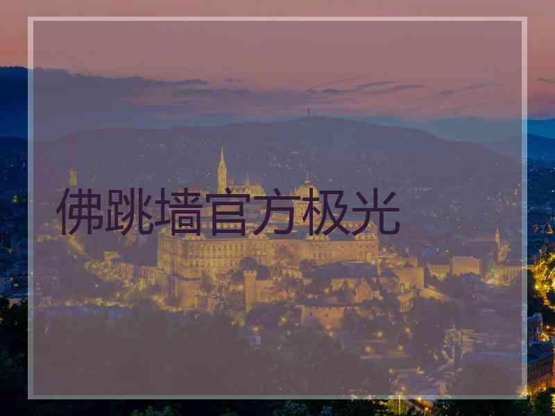 佛跳墙官方极光
