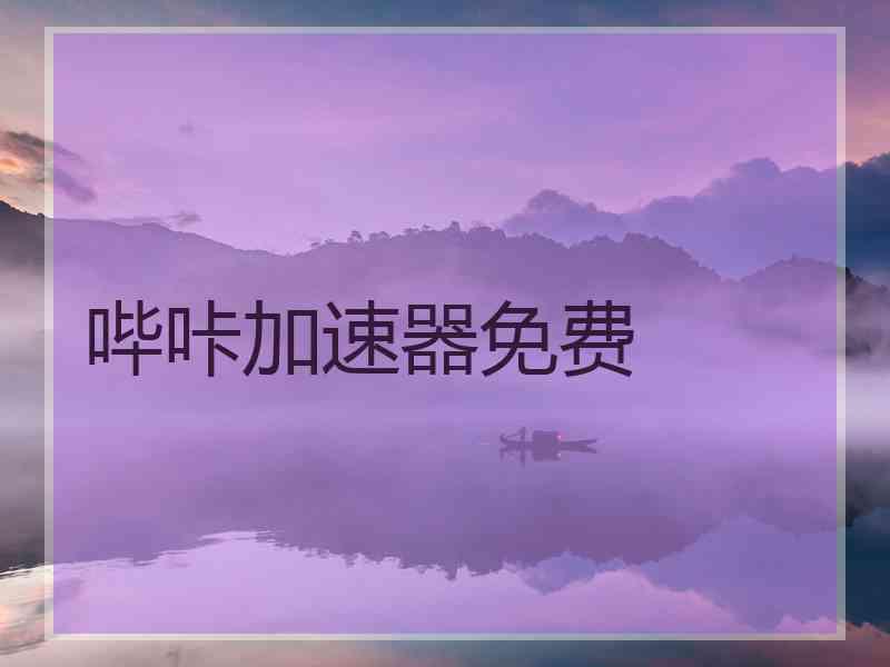 哔咔加速器免费