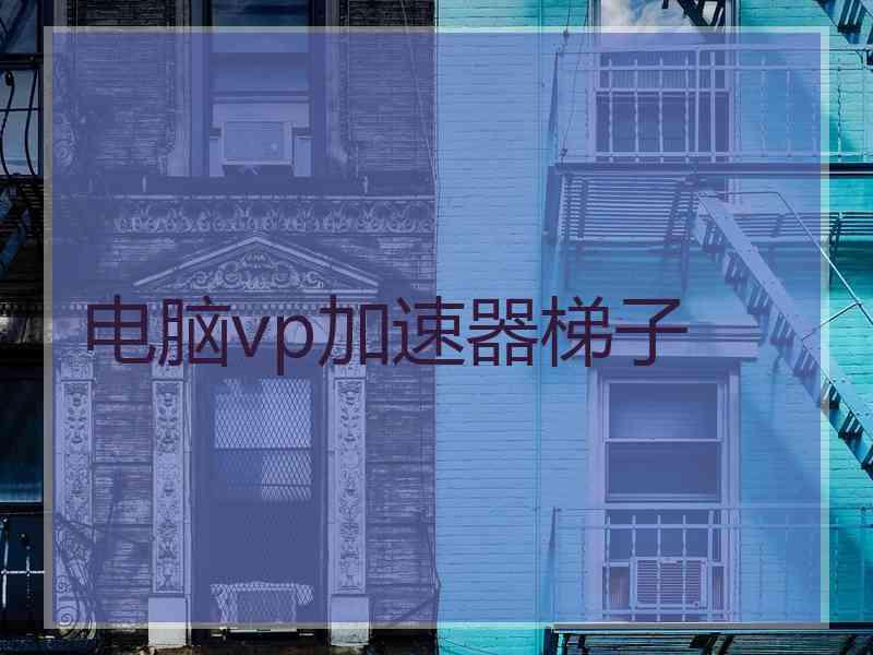 电脑vp加速器梯子