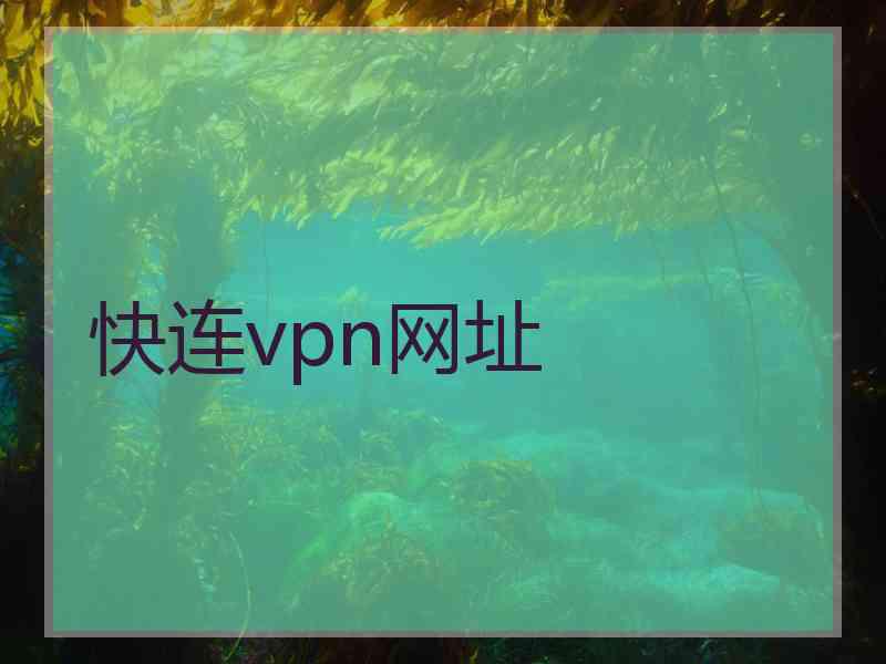 快连vpn网址