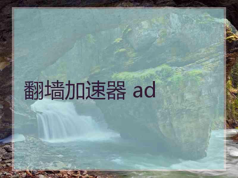 翻墙加速器 ad