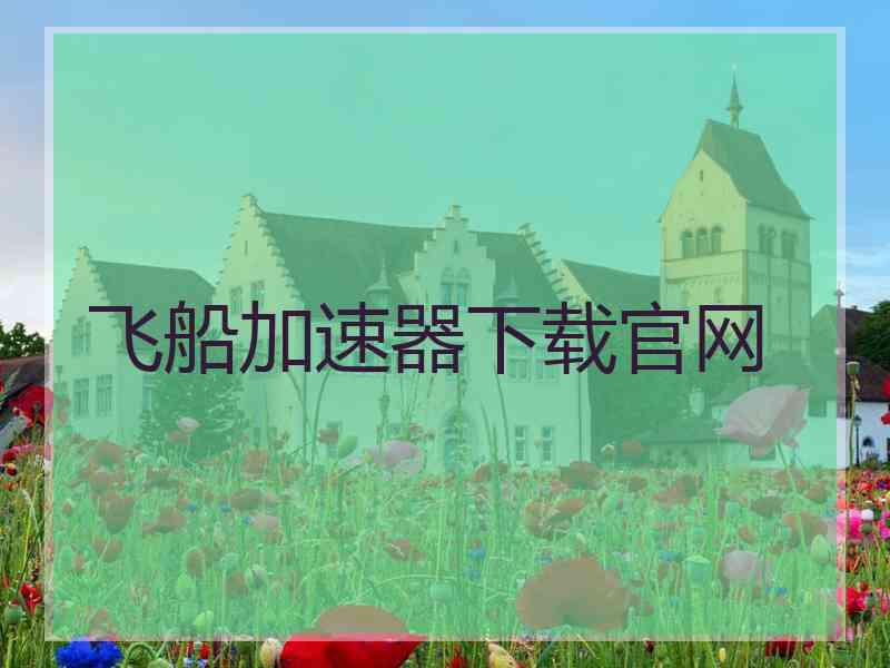 飞船加速器下载官网