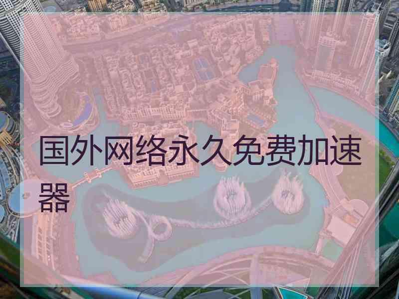 国外网络永久免费加速器