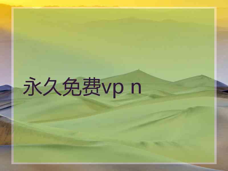 永久免费vp n