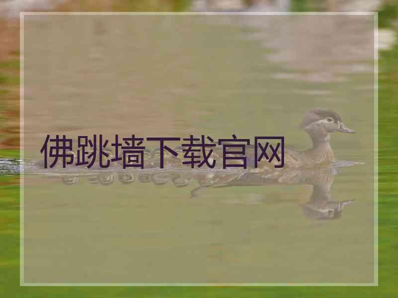 佛跳墙下载官网