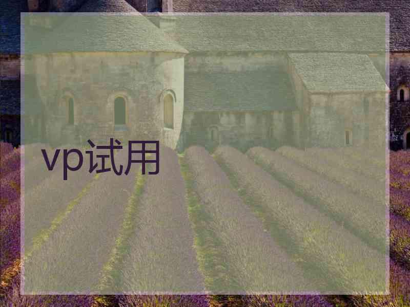 vp试用