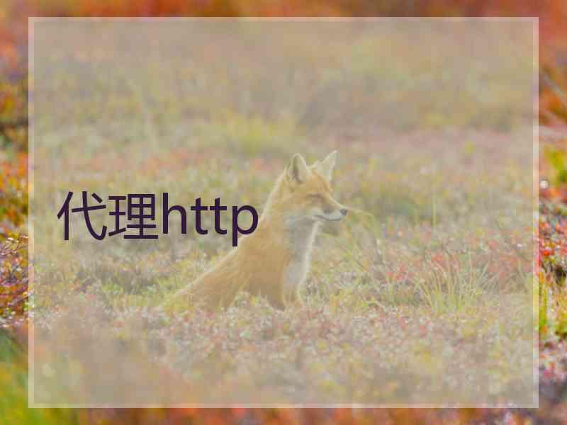 代理http