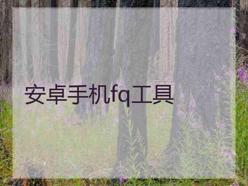 安卓手机fq工具