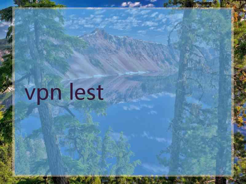 vpn lest