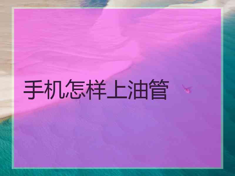手机怎样上油管