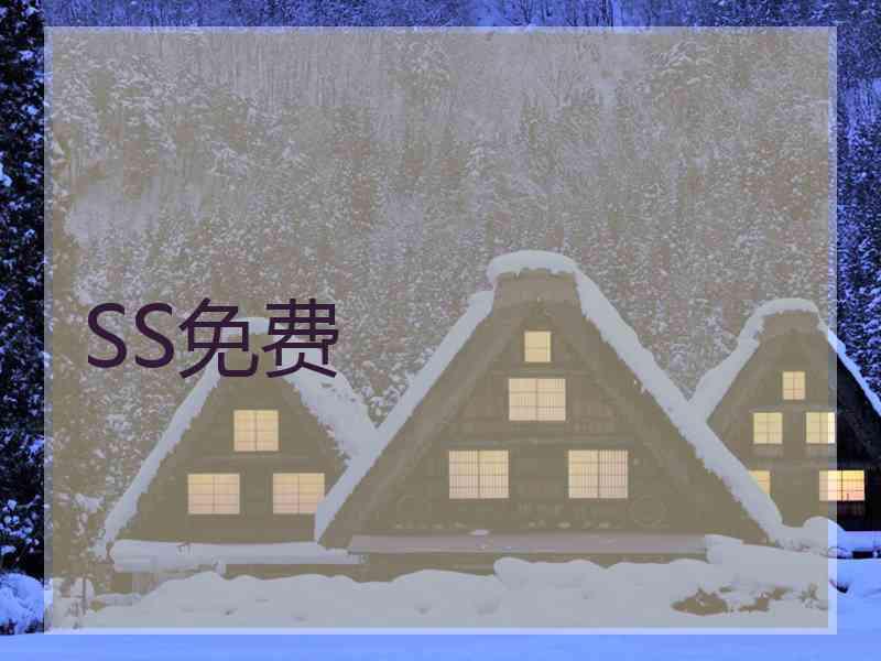 SS免费
