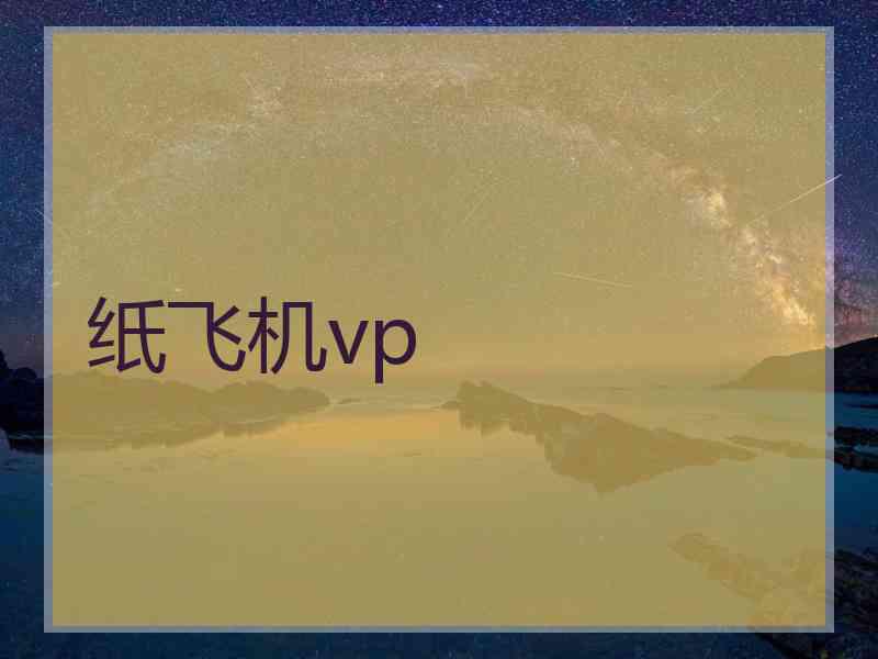 纸飞机vp