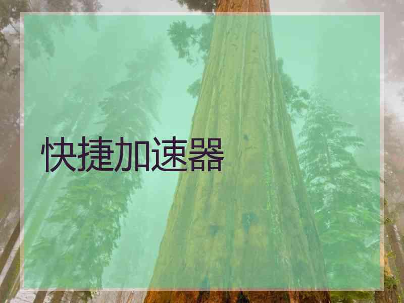 快捷加速器