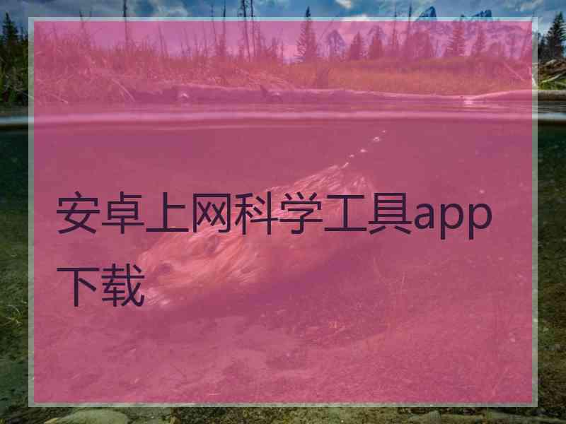 安卓上网科学工具app下载