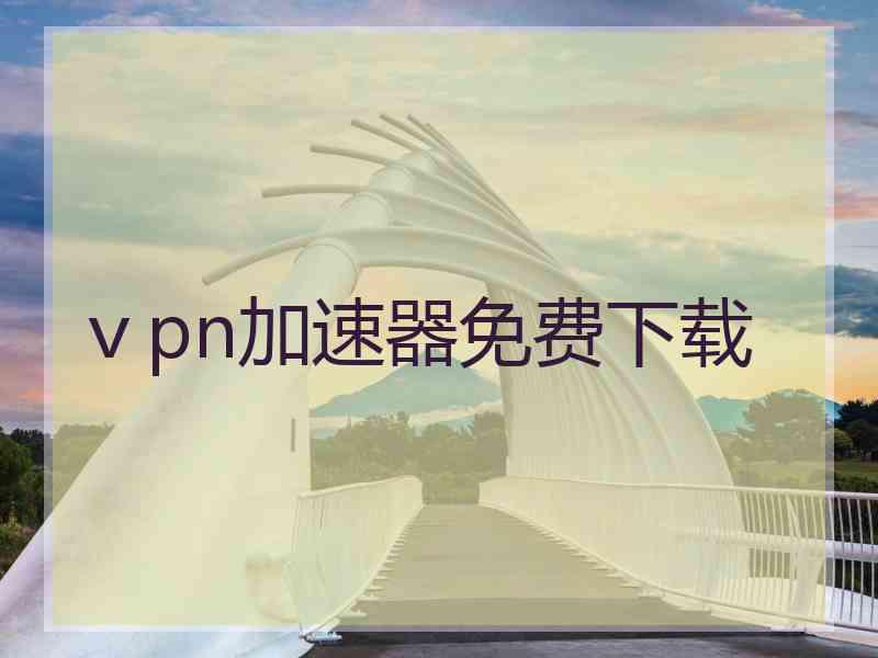 ⅴpn加速器免费下载