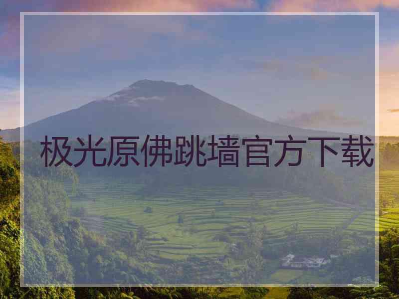 极光原佛跳墙官方下载
