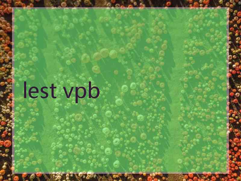 lest vpb