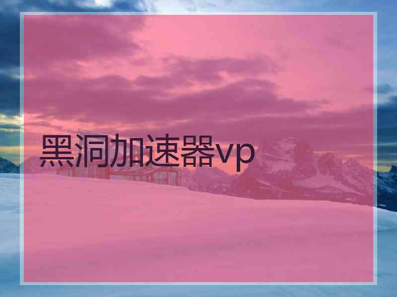 黑洞加速器vp