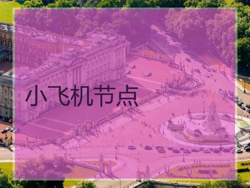小飞机节点