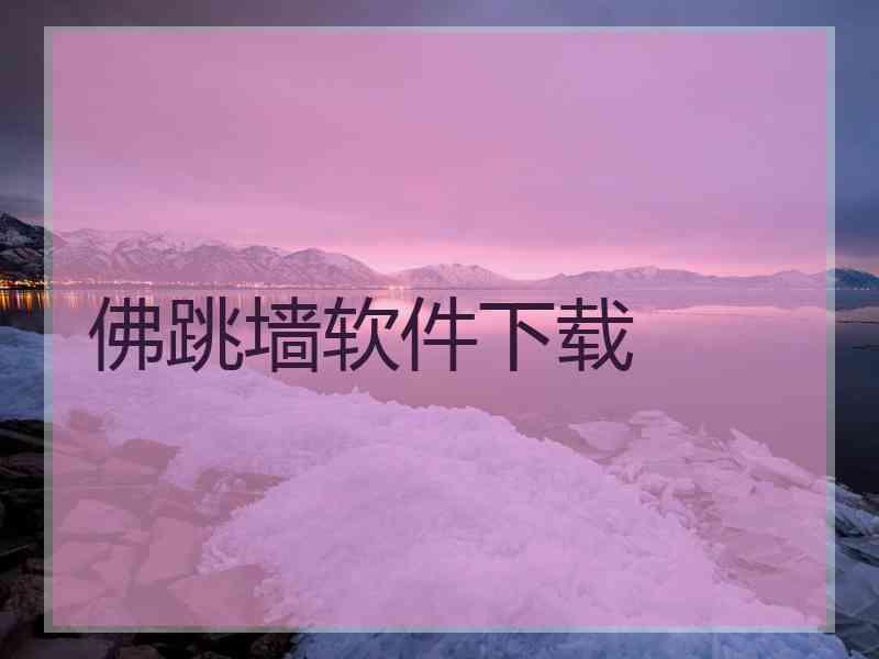佛跳墙软件下载