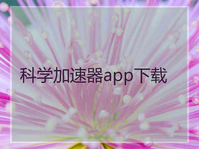 科学加速器app下载