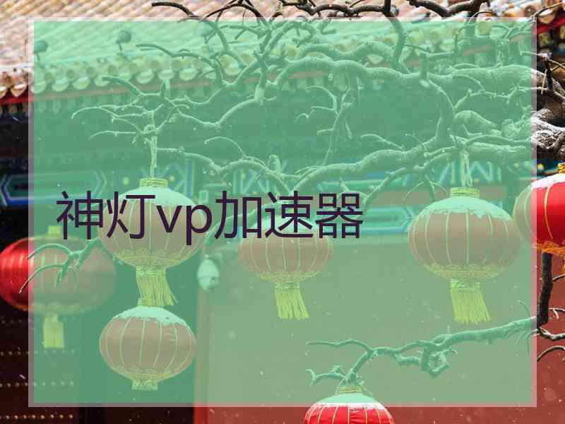神灯vp加速器
