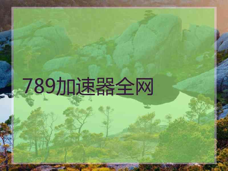 789加速器全网