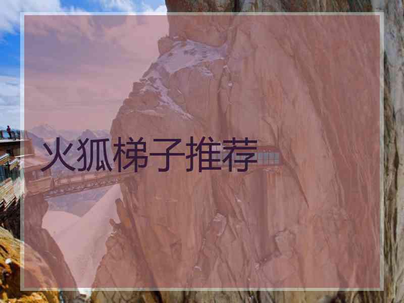 火狐梯子推荐