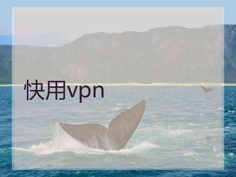 快用vpn