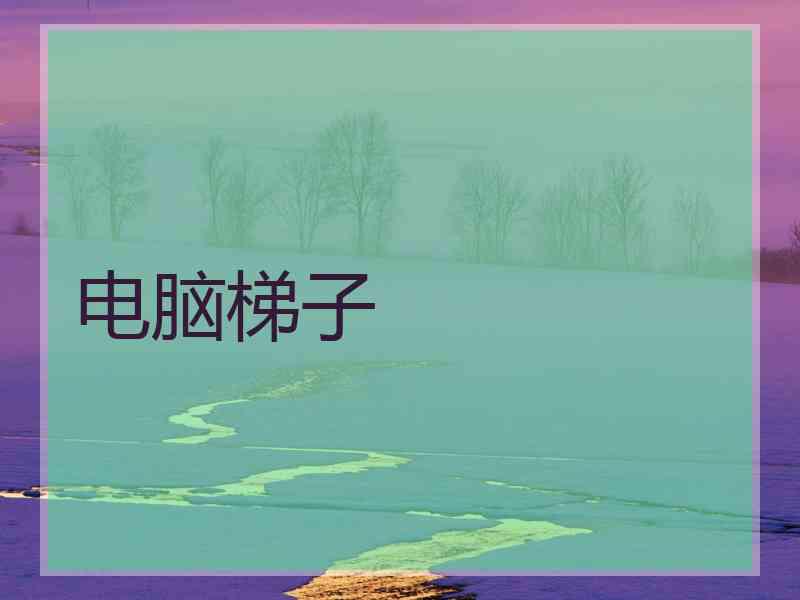 电脑梯子