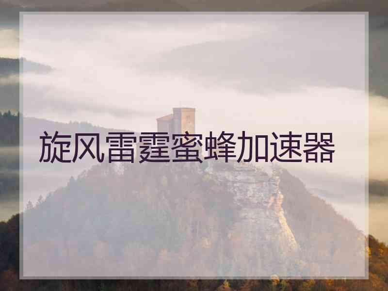 旋风雷霆蜜蜂加速器