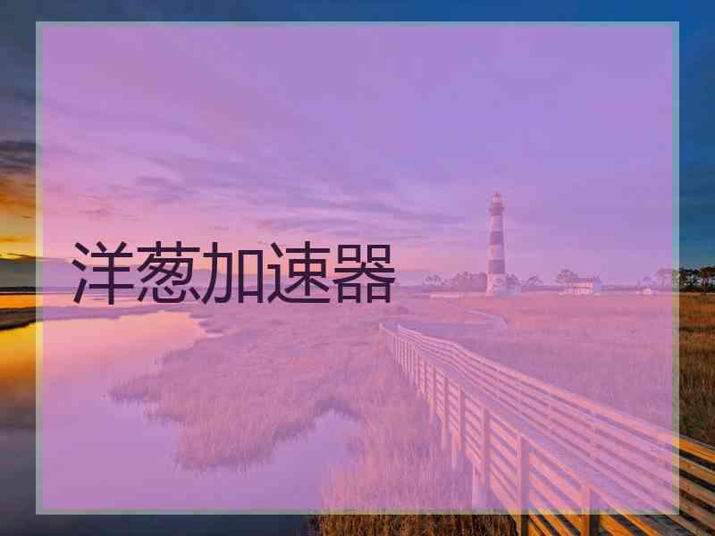 洋葱加速器
