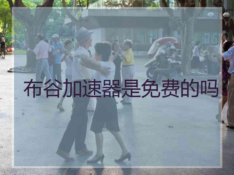 布谷加速器是免费的吗