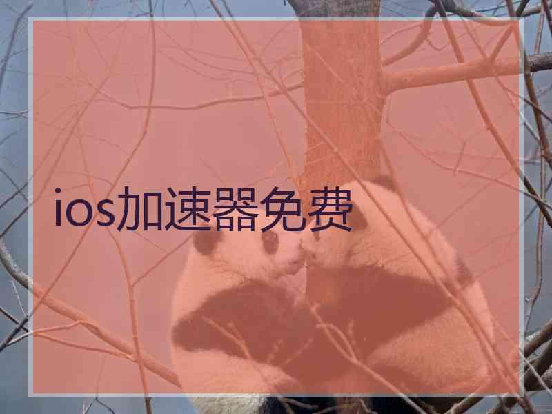 ios加速器免费