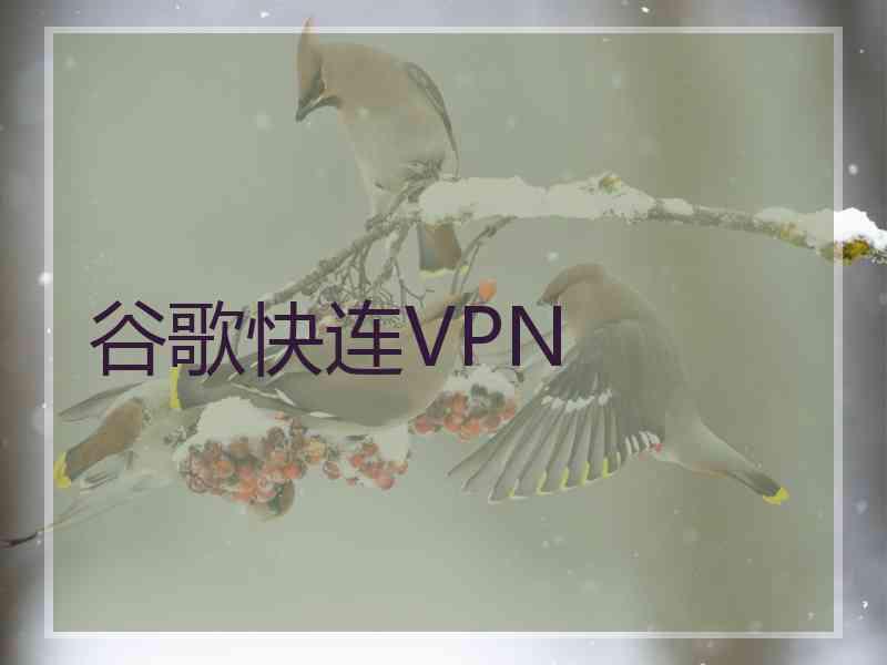 谷歌快连VPN