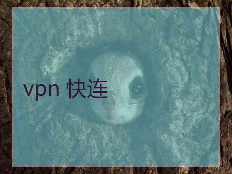 vpn 快连