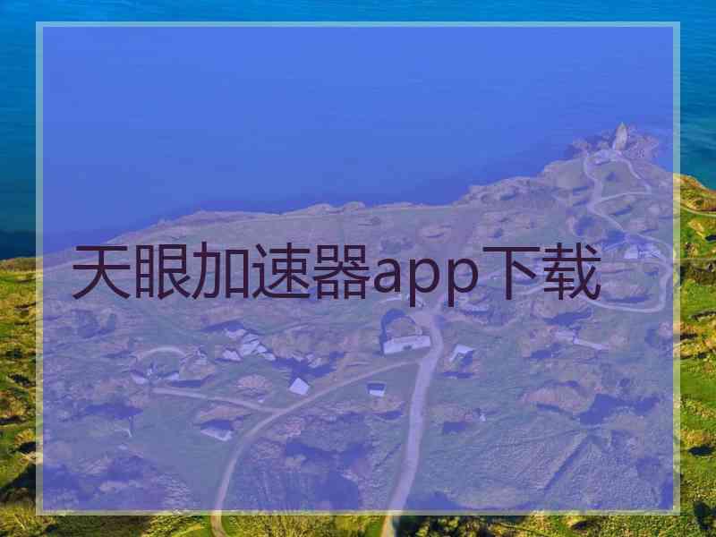 天眼加速器app下载